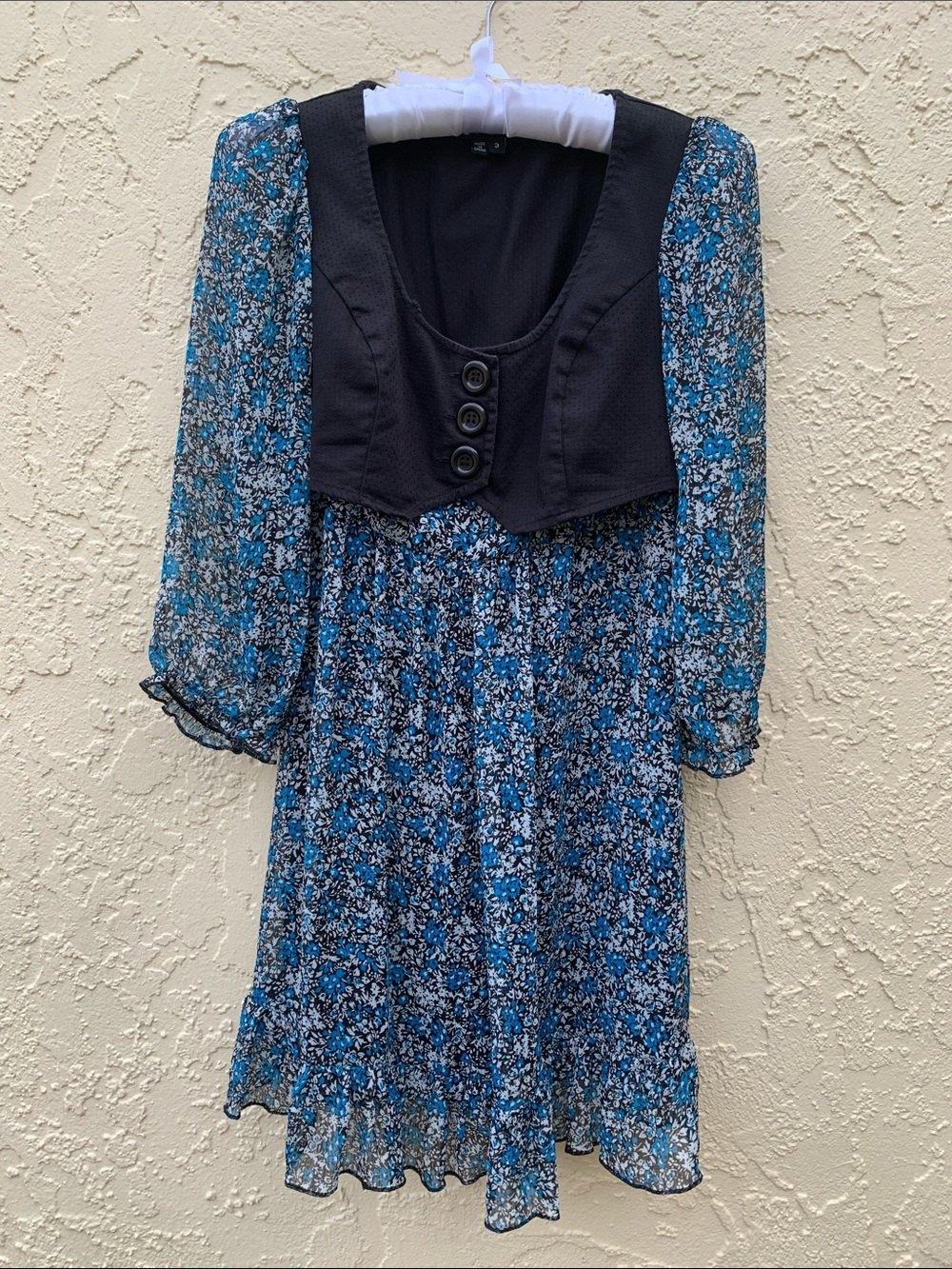 Y2K ERA - My Michelle - Prairie Style Mini Dress
